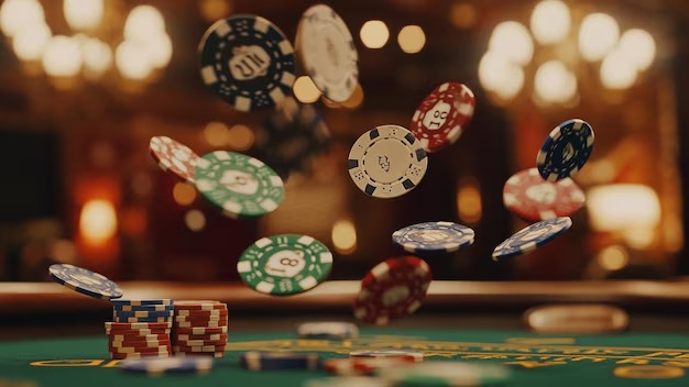 Spadegaming roulette wheel with betting layout and live dealer