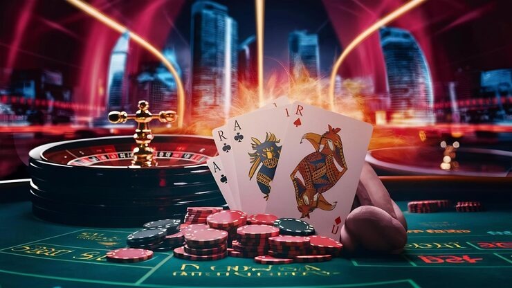 Dragon Tiger card game on slot rp with live dealer